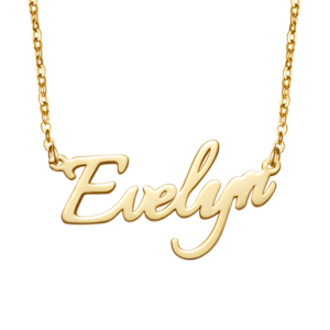 Personalize Letter Name Necklace
