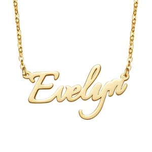 Personalize Letter Name Necklace