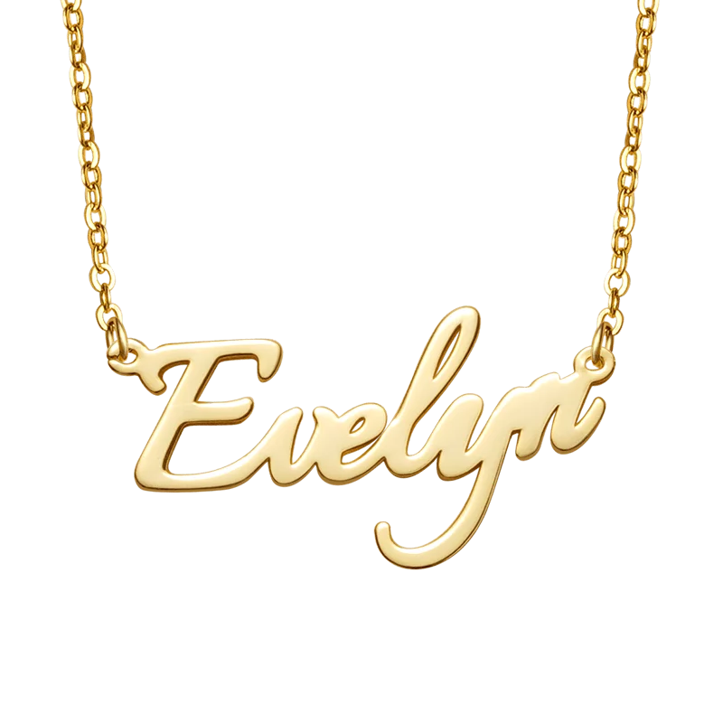Personalized Letter Name Necklace