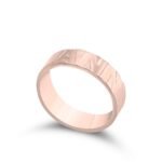 Block Letters Custom Name Ring — view 4