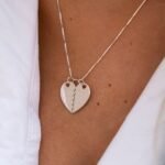 Breakable Heart Necklace for Couples — view 2