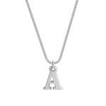 Capital Initial Necklace | Personalized Letter Pendant — view 1