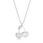 Cherry Necklace | Personalized Charm Pendant — view 1