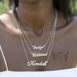 Classic Sterling Silver Name Necklace — view 7