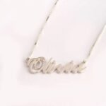 Classic Sterling Silver Name Necklace — view 12