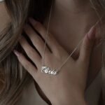Classic Sterling Silver Name Necklace — view 16