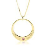 Couple Name Necklace — view 2