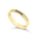Custom Diamond Promise Ring — view 3