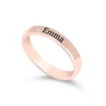 Custom Diamond Promise Ring — view 4