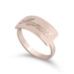 Engraved Bar Name Ring — view 4