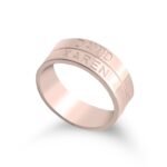 Engraved Stacking Name Ring — view 3