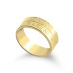 Engraved Stacking Name Ring — view 2