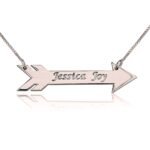 Feather Arrow Necklace — view 3