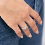 Flower Engraved Ring — view 3