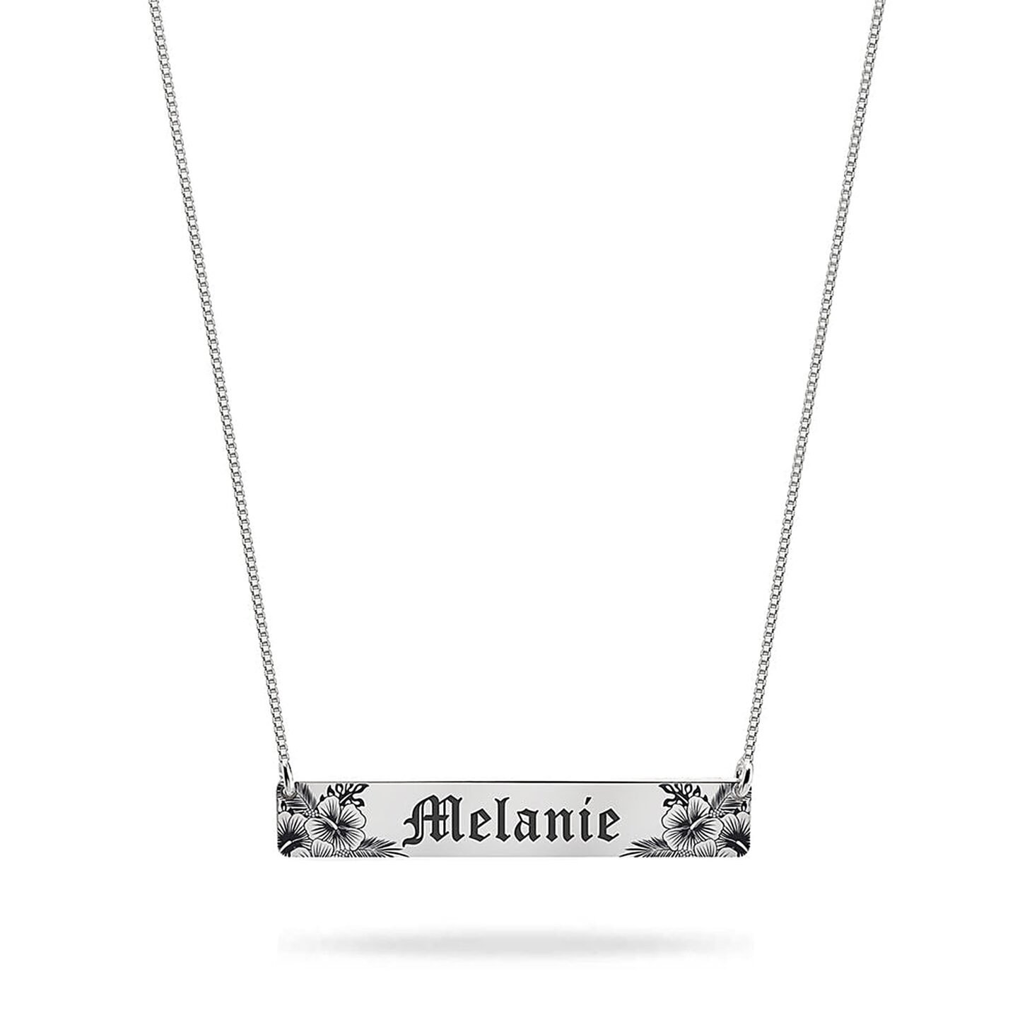 Hawaiian Necklace with Name