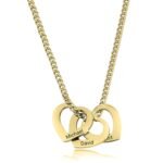 Heart Charm Necklace for Mom — view 3