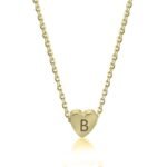 Personalized Heart Shaped Name Necklace — view 2