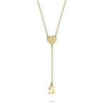 Initial Necklace with Heart | Personalized Charm Pendant — view 2