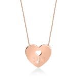 Key to My Heart Necklace | Personalized Pendant — view 4
