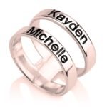 Layered Name Ring — view 3