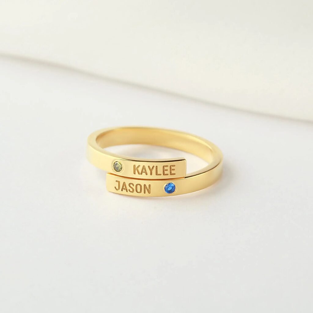 Mom Ring with Kids' Names product photo
