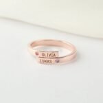 Mom Ring with Kids’ Names — view 2