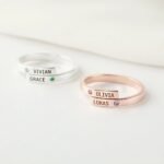 Mom Ring with Kids’ Names — view 3