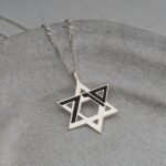 October Seventh Star of David Necklace — view 2