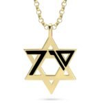 October Seventh Star of David Necklace — view 3