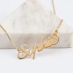 Custom Name Necklace – Carrie Style — view 2