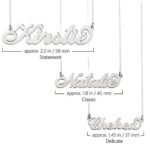 Custom Name Necklace – Carrie Style — view 8