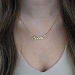 Custom Name Necklace – Carrie Style — view 13