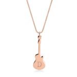 Personalized Guitar Necklace | Custom Name Pendant — view 4