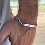 Personalized His and Hers Initial Bracelet — view 6