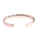 Personalized Secret Hidden Message Bracelet — view 3