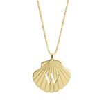 Personalized Seashell Necklace — view 2