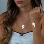Two Half Heart Necklaces — view 2