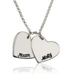 Two Hearts Necklace — view 1