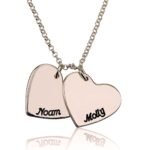 Two Hearts Necklace — view 4