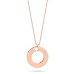 Two Names Circle Necklace — view 3