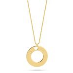 Two Names Circle Necklace — view 2