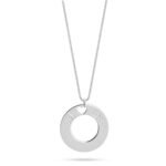 Two Names Circle Necklace — view 1