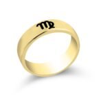 Zodiac Engraved Ring — view 4
